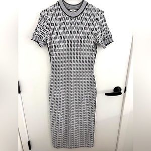 FENDI authentic dress - US size 2 - Black and White Fendi Pattern
